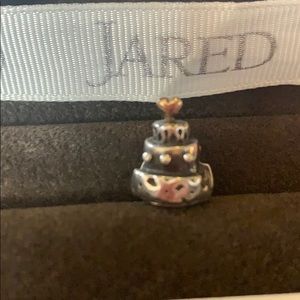 Pandora Anniversary heart cake charm